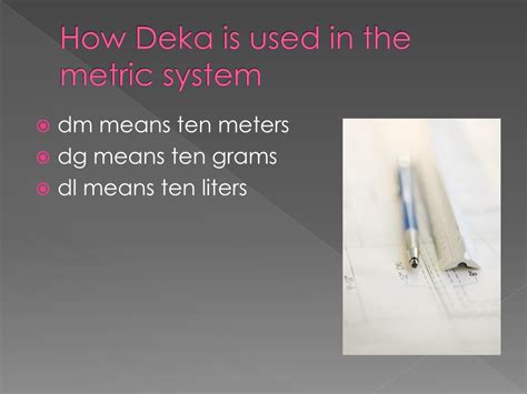 deka metric|DEKA.